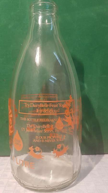 Dairy Belle milk bottle!