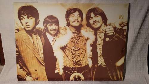 Large Beatles Canvas (70cm x 50cm)!