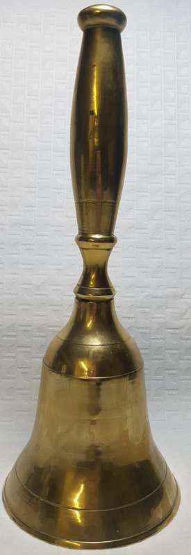 Large brass bell!