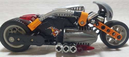 Awesome!!! Biker Mice Style, Real Lego Bike!