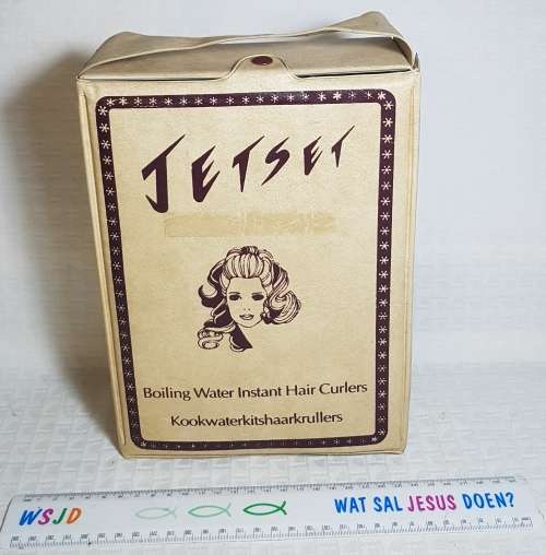 Vintage!! Jetset Boiling Water Instant Curlers!!