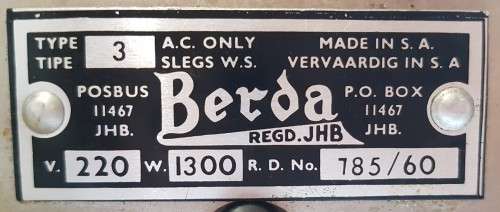 Vintage Berda 4 Slice Toaster!!! (Working)