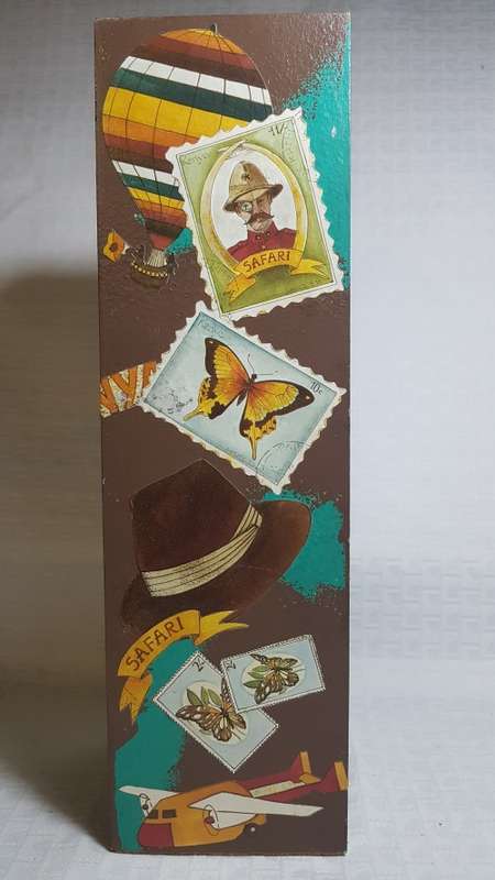 Beautifully Wooden Decorated Winebox!!!