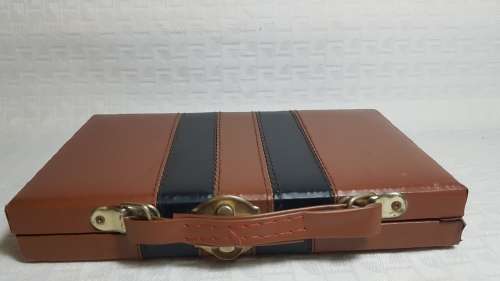Vintage Dominos In A Leather Case!!! (complete)