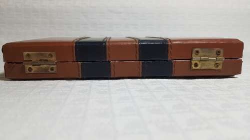 Vintage Dominos In A Leather Case!!! (complete)