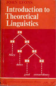 INTRODUCTION TO THEORETICAL LINGUISTICS by John Lyons