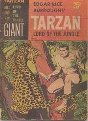 TARZAN LORD OF THE JUNGLE (GIANT) #1 1965  E.R.BURROUGHS GOLD KEY VG-