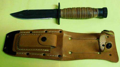 Ontario 499 survival knife - officially issued to SADF Paratrooper/Parabats - (original)