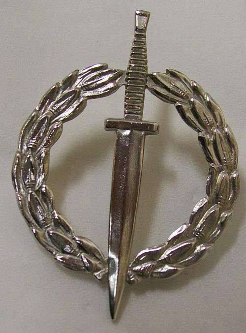 Special Forces/Recce Operator badge - (silver) - not numbered / unissued