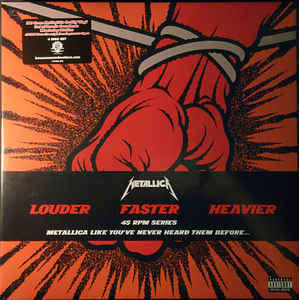 Metallica St Anger Orange Vinyl 4LP 45rpm Sealed Box Set