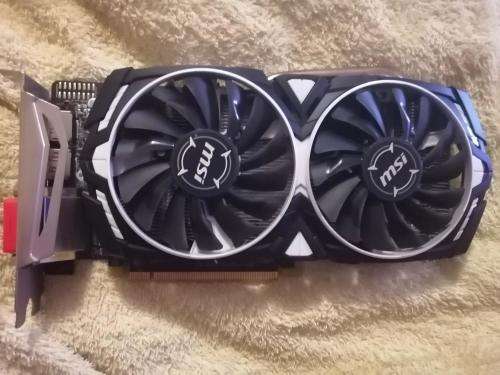 MSI RX470 8gb Armored OC DDR5 GPU in excellent condition.