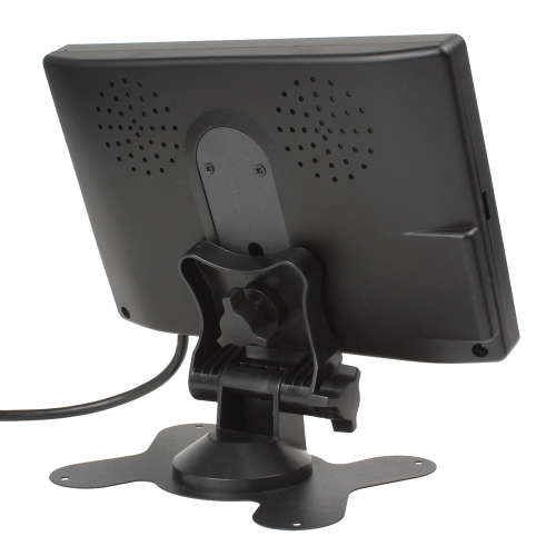 **7" LCD Color Monitor 2-CH Video Input** Rear View Camera Capable
