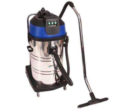 Kingfisher 80L Stainless steel wet/dry vacuum cleaner 2 motor