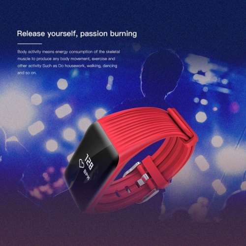 K1- Smart Fitness Tracker - Blue