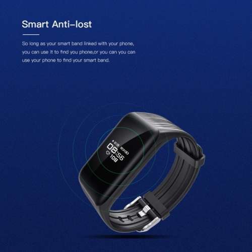 K1- Smart Fitness Tracker - Blue