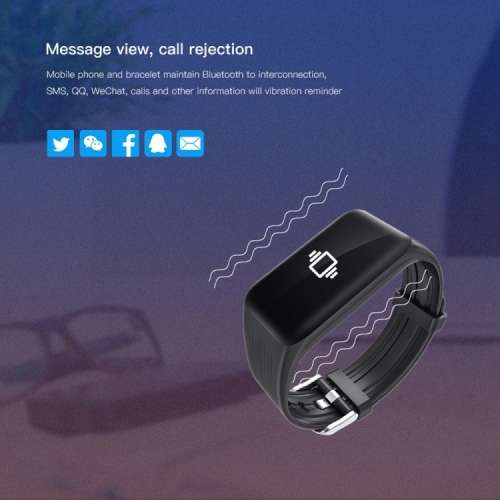 K1- Smart Fitness Tracker - Blue