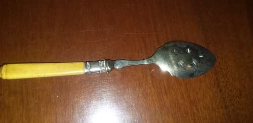 Silver and Ivory teaspoon
