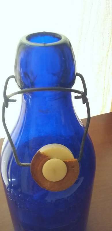 Vintage Absolutely pure milk bottle