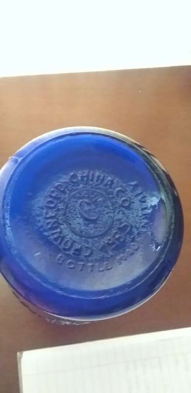 Vintage Absolutely pure milk bottle
