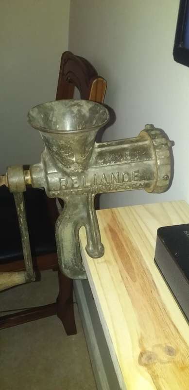 Vintage Husqvarna no 10 meat mincer