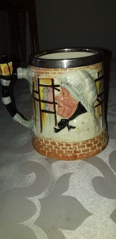 Large Lancaster sandland character Beer jug