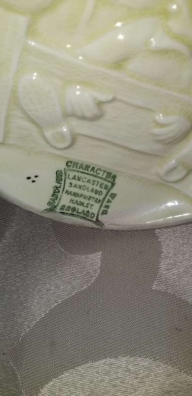 Large Lancaster sandland character Beer jug