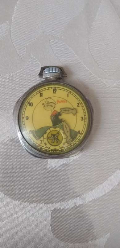 Vintage Popeye the sailor Man pocket watch