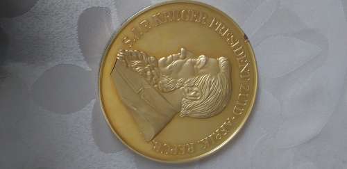 Paul Kruger medallion
