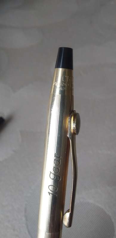 Vintage Cross pen and pencil set, Sheaffer pen