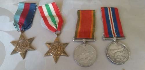 War medals ect ONE BID FOR ALL