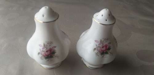 Royal Albert salt and pepper shakers
