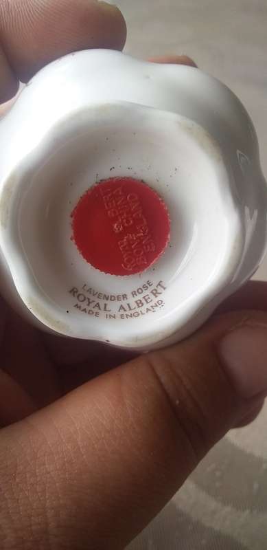 Royal Albert salt and pepper shakers
