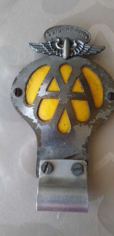vintage car badges