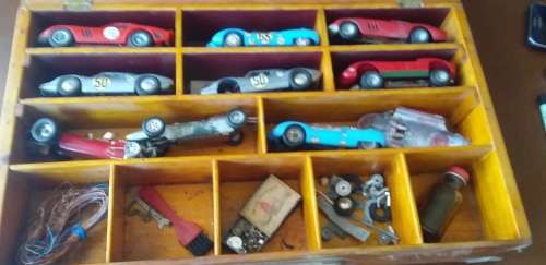 Vintage scalextric toy cars
