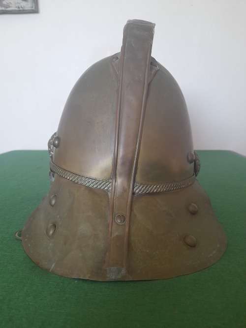 British fire service helmet