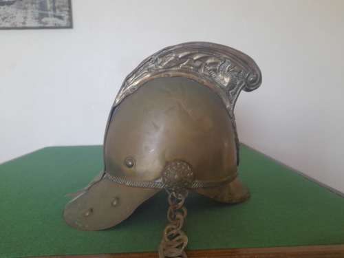 British fire service helmet