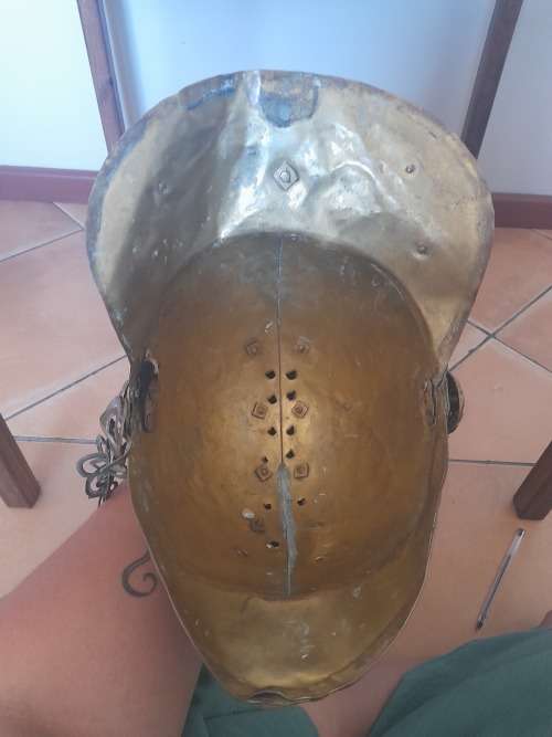 British fire service helmet