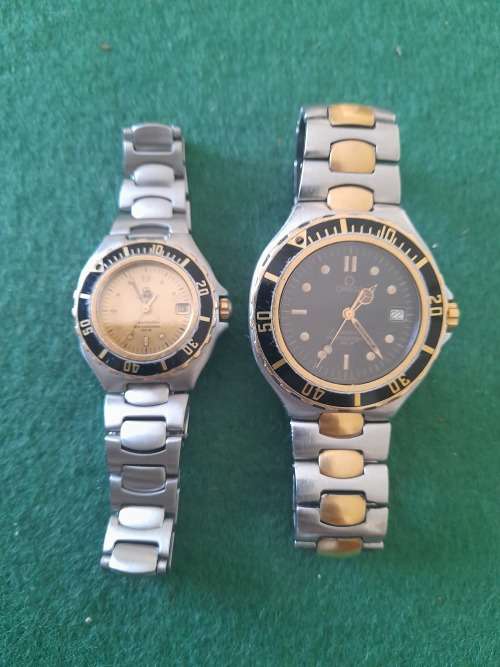 His and hers Omega watches