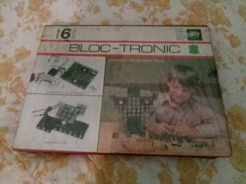 RARE!! Bloctronics Kit in original box with instruction booklet