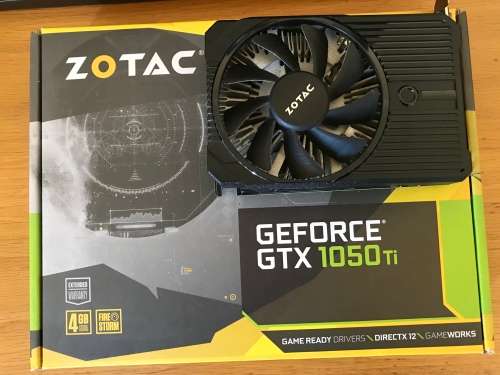 Zotac GTX 1050 ti 4GB