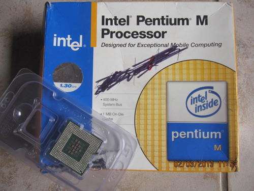 INTEL PENTIUM M 1,3GHZ PROCESSOR. x2