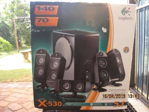 LOGITECH X-530 5.1 SURROUND SOUND SPEAKERS