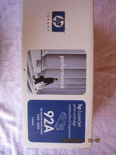 HP 92A (C4092A) TONER CARTRIDGE.