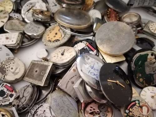 Big Lot watch movements and parts