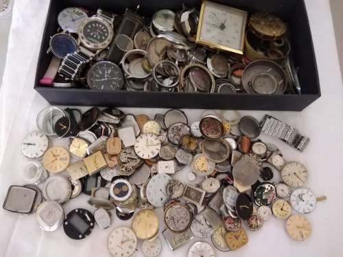 Big Lot watch movements and parts