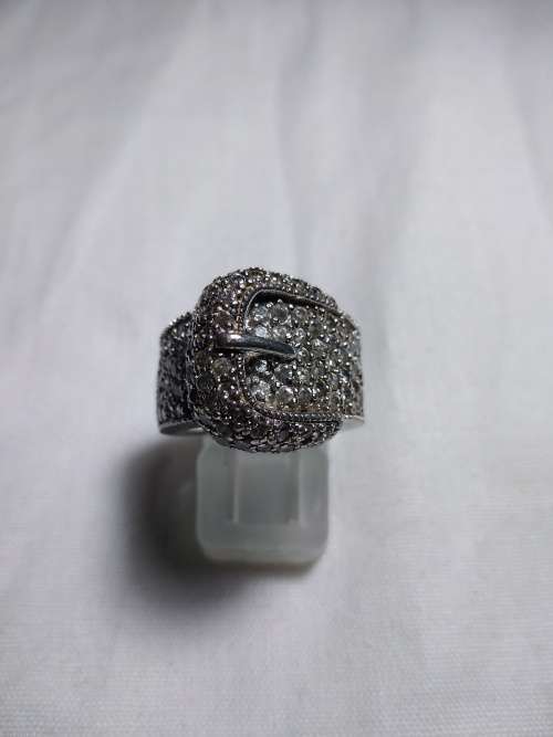 Interesting Sterling silver ring