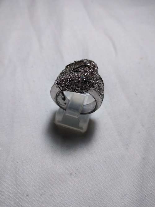 Interesting Sterling silver ring