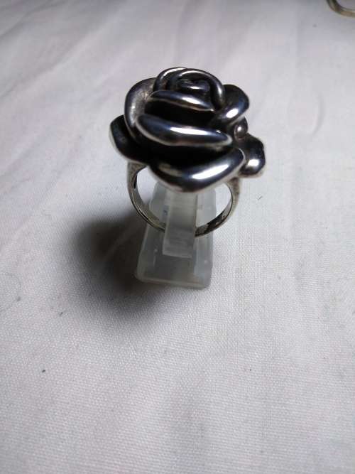 Bulky .925 hollow ring