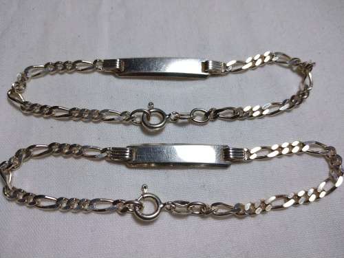 Equal Sterling Silver Bracelets