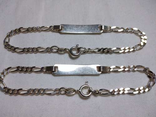 Equal Sterling Silver Bracelets